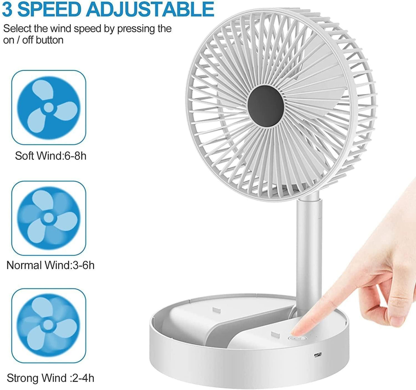 Power Cut? Don’t Sweat 🔥 Stay Cool Anywhere in Seconds