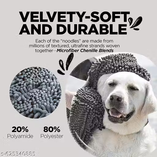 Premium Quick-Dry Pet Towel – Soft, Absorbent & Gentle on Fur