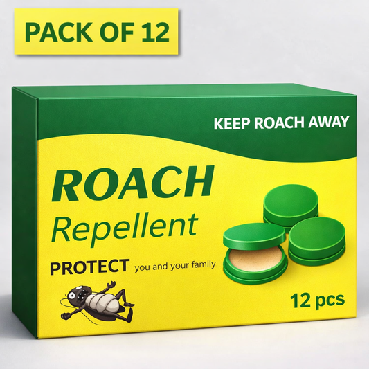 Cockroach Killer Bait Traps (Pack of 12) - Buy One Get One (24 pcs)
