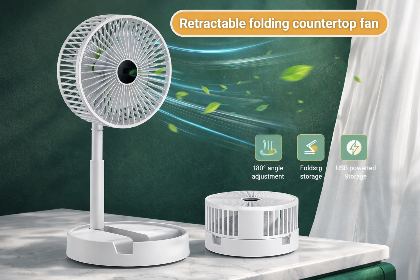 Power Cut? Don’t Sweat 🔥 Stay Cool Anywhere in Seconds