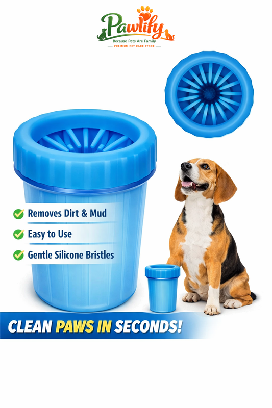 Portable Dog Paw Cleaner Cup – Clean Muddy Paws in Seconds