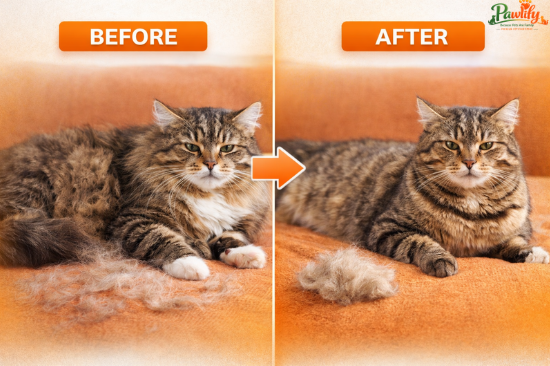 3-in-1 Pet Fur Removal And Massager