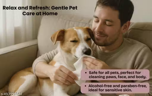 Premium Grooming Pet Wipes – Fresh, Clean & Odour-Free Pets in Seconds
